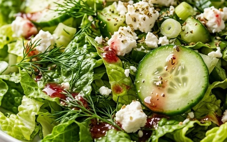 Maroulosalata (Greek Lettuce Salad)