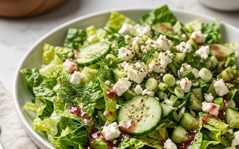 Maroulosalata (Greek Lettuce Salad)