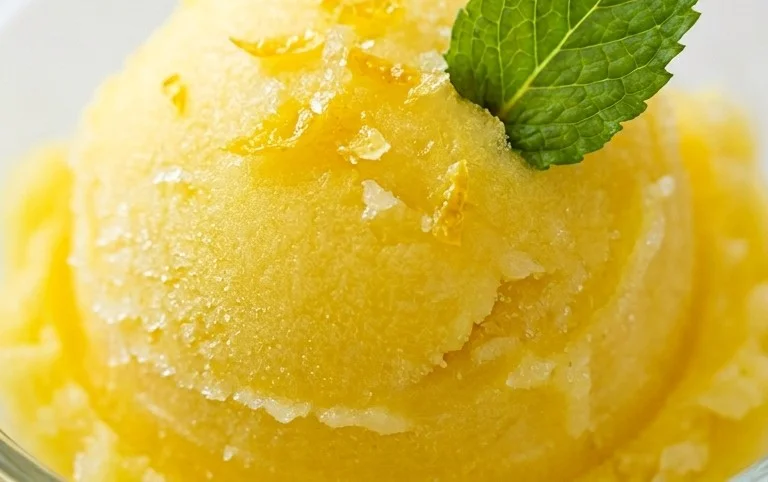 Lemon Sorbet