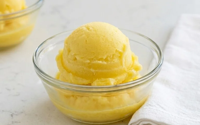 Lemon Sorbet