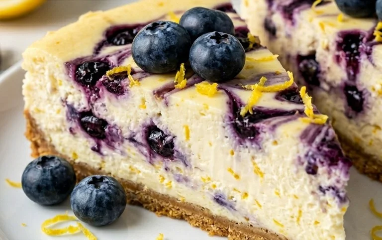 Lemon Blueberry Cheesecake