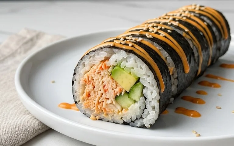 Kani Sushi (Spicy Crab Roll)