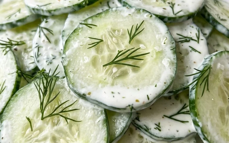 Polish Cucumber Salad