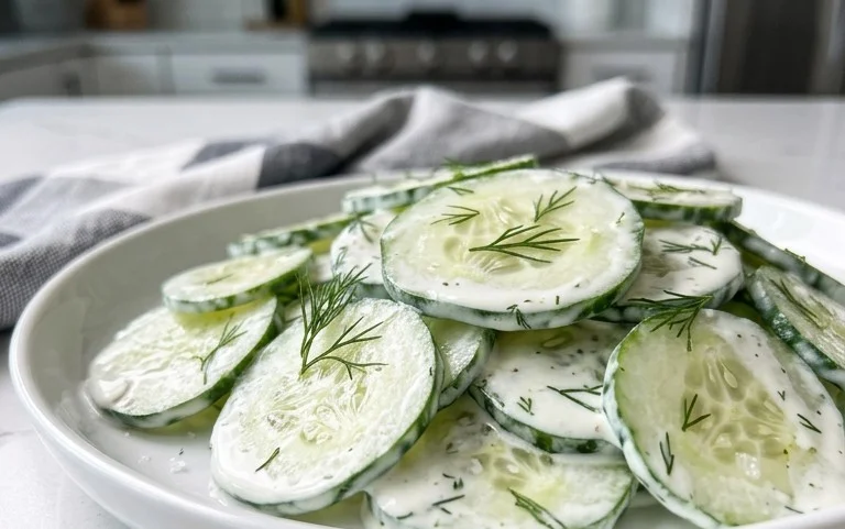 Polish Cucumber Salad