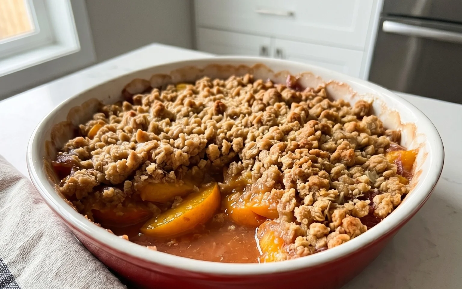 Peach Crisp