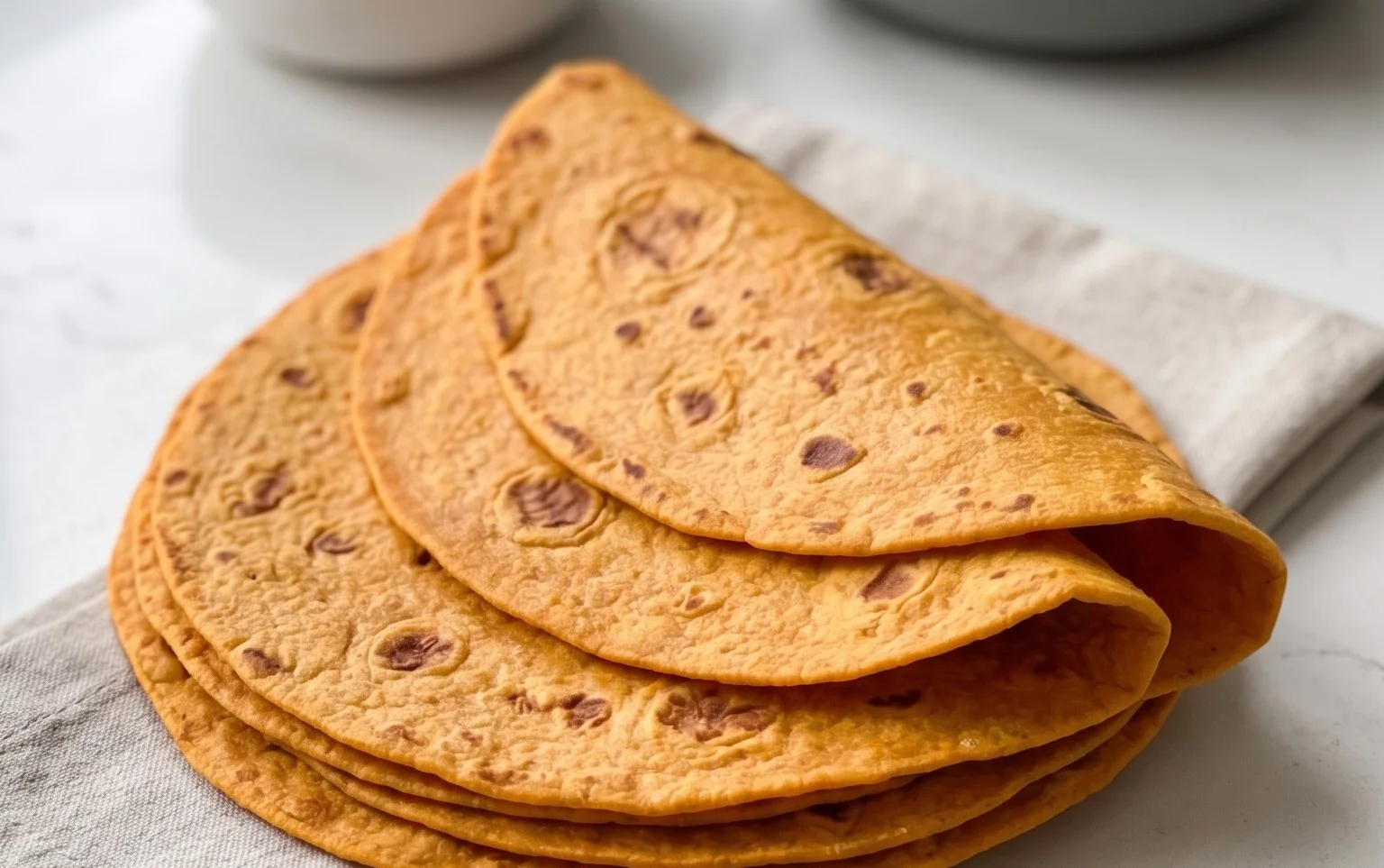 Sweet Potato Tortillas (Gluten-Free Vegan Wraps)