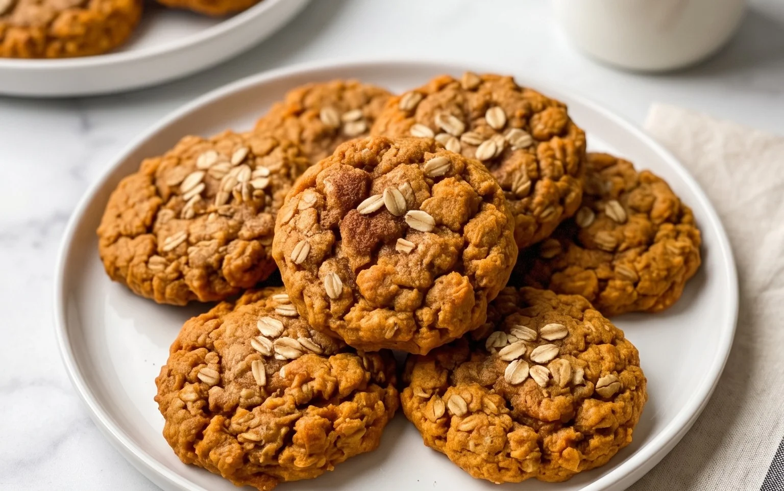 Sweet Potato Oatmeal Cookies