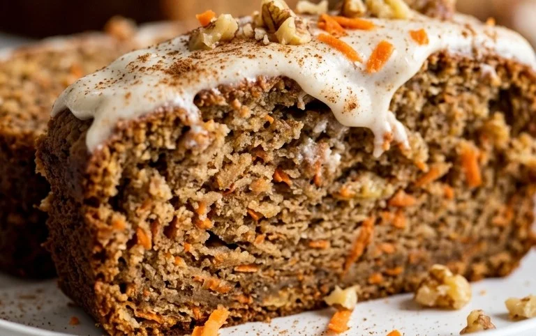 Dairy Free Carrot Cake Banana Bread