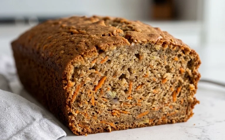 Dairy Free Carrot Cake Banana Bread