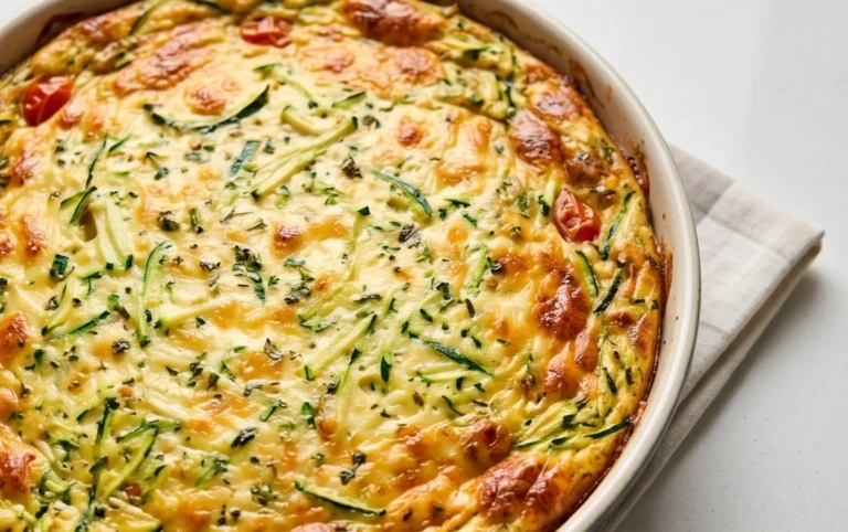 Crustless Zucchini Quiche Recipe