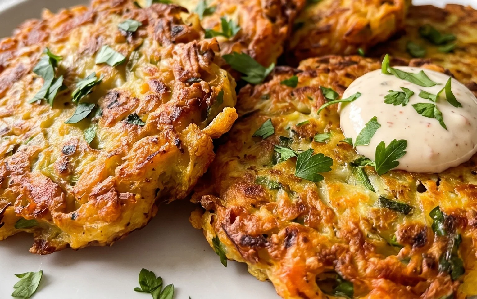 Vegetable Potato Fritters