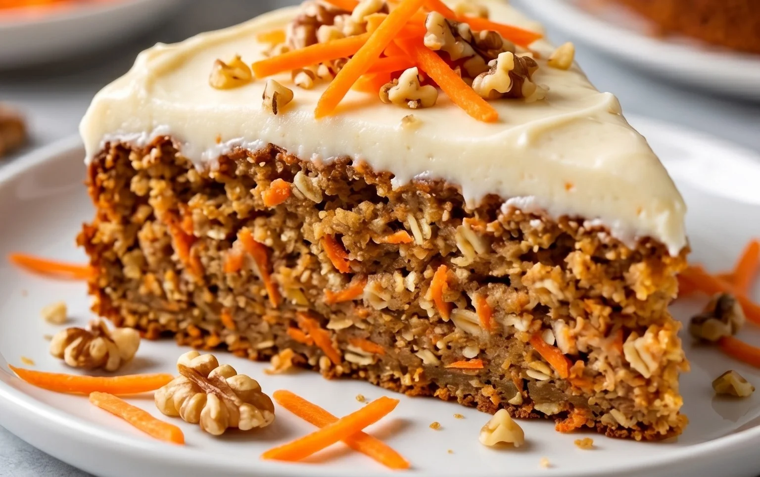 Easy Flourless Oatmeal Carrot Cake Recipe