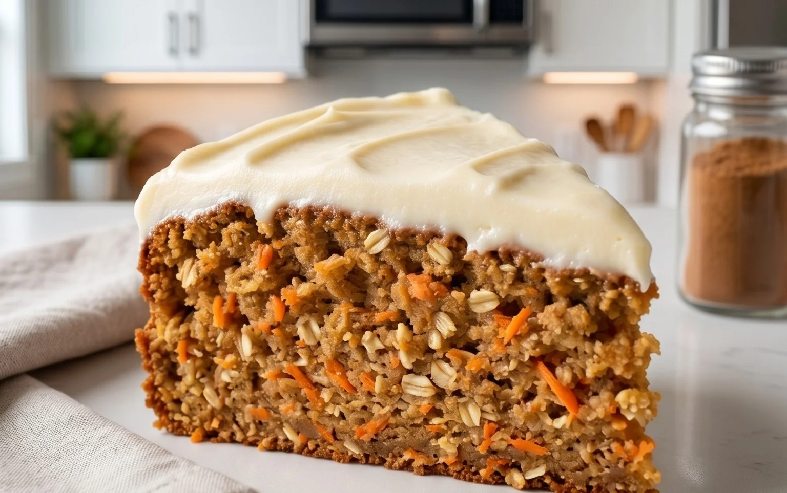 Easy Flourless Oatmeal Carrot Cake Recipe
