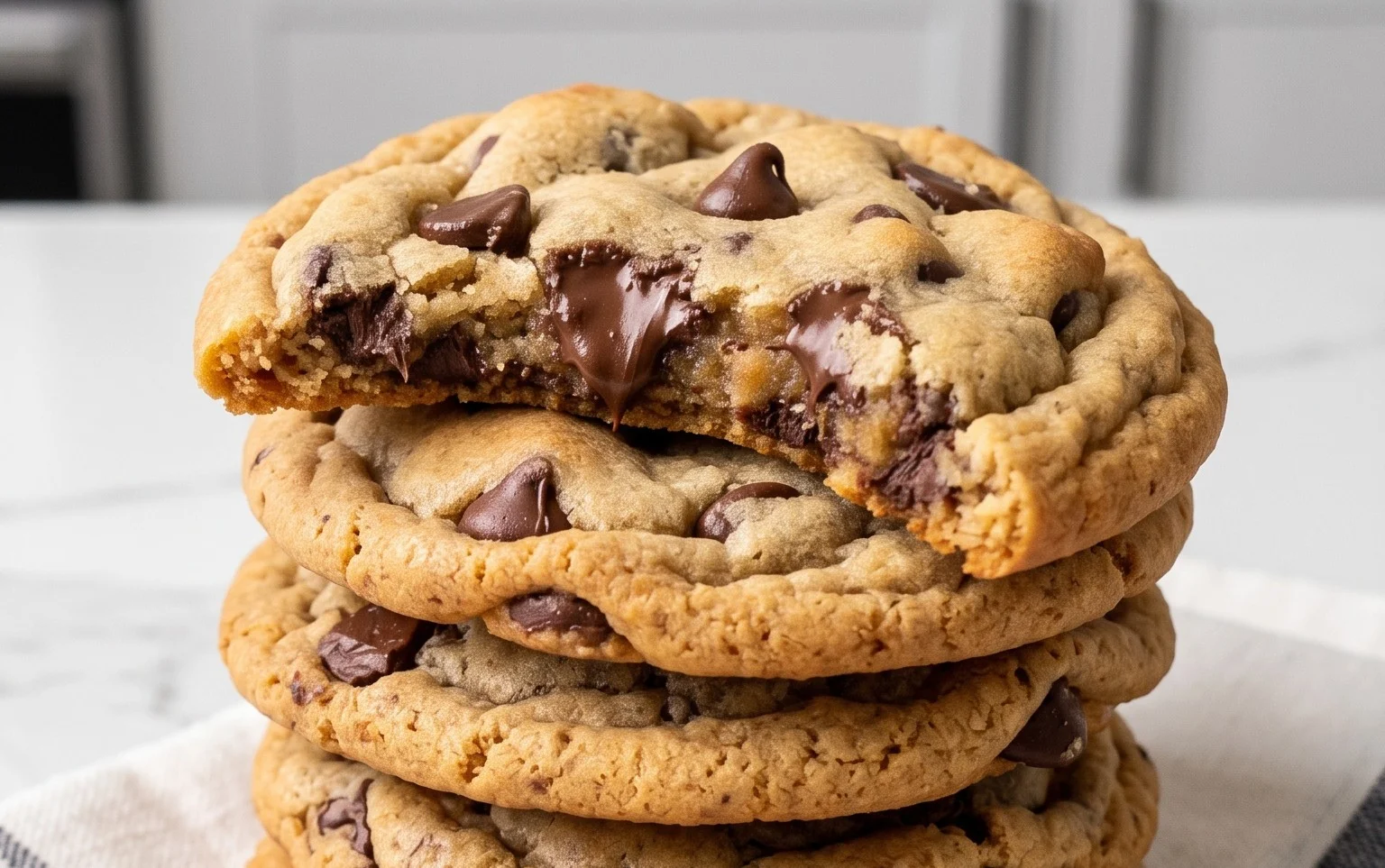 The Best Soft Chocolate Chip Cookies