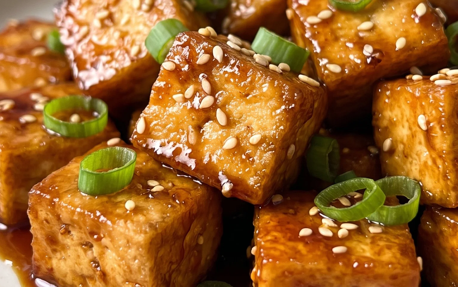 Honey Garlic Tofu