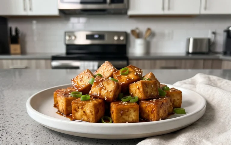 Honey Garlic Tofu