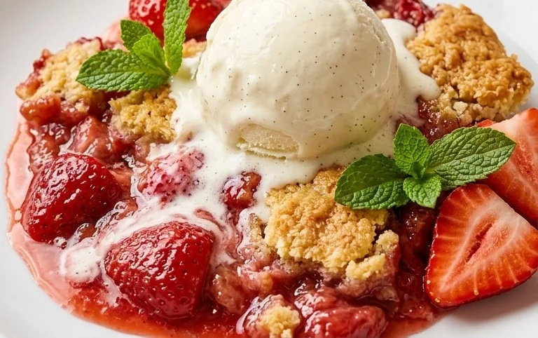 Strawberry Cobbler