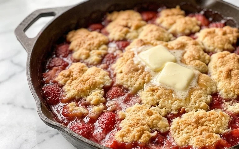 Strawberry Cobbler