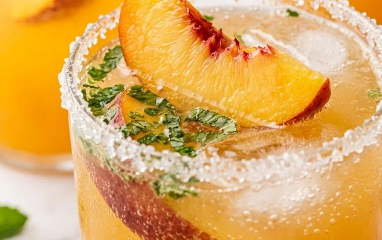 Refreshing Peach Lemonade
