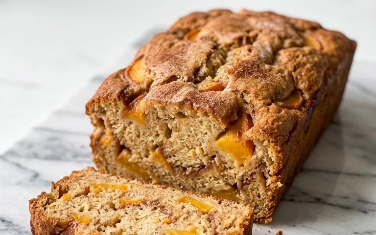 Spiced Peach Bread
