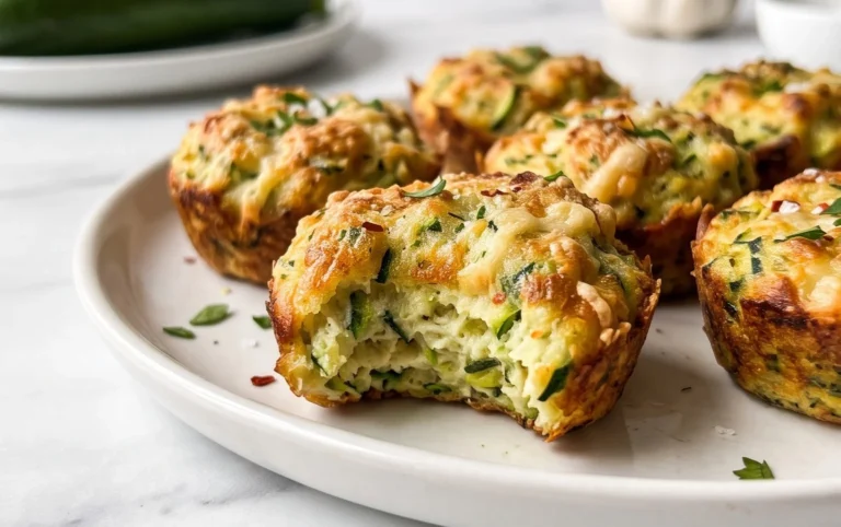 Zucchini Garlic Bites