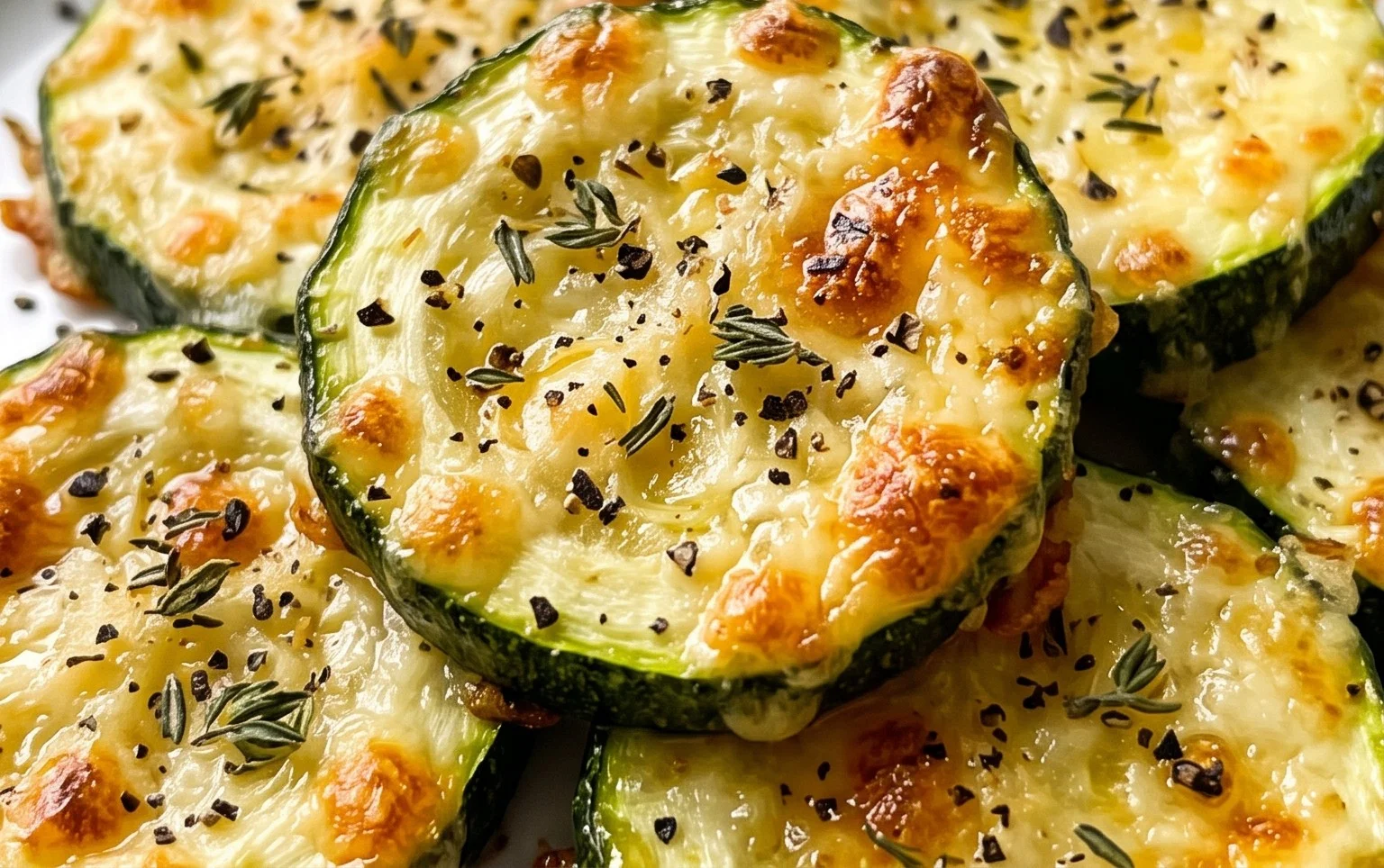 Baked Parmesan Zucchini