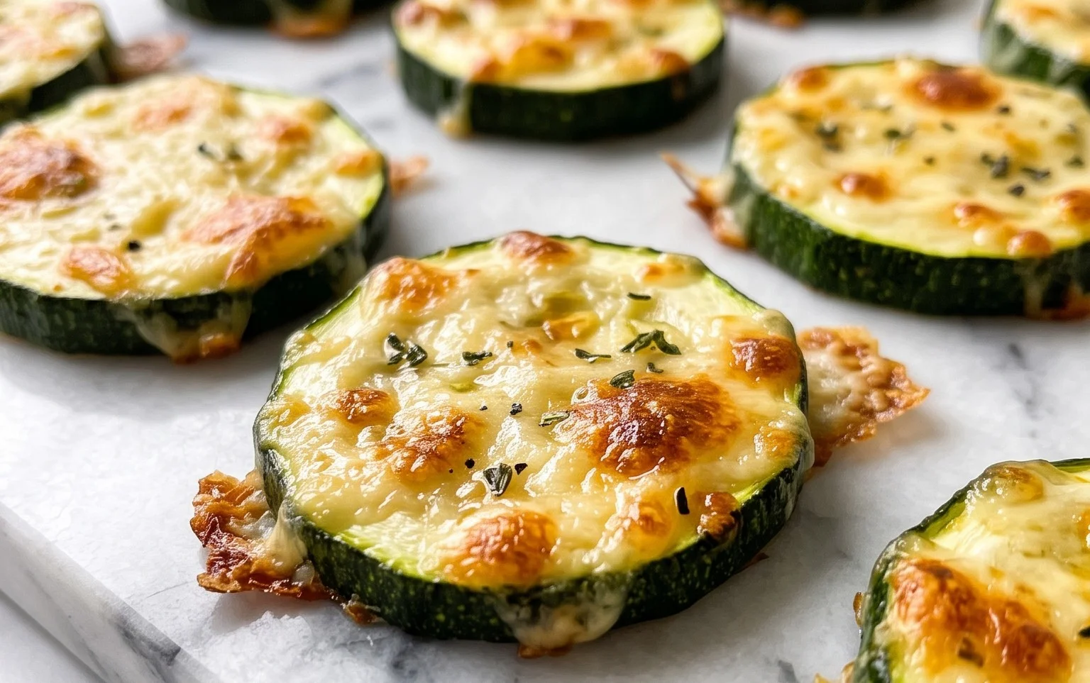 Baked Parmesan Zucchini