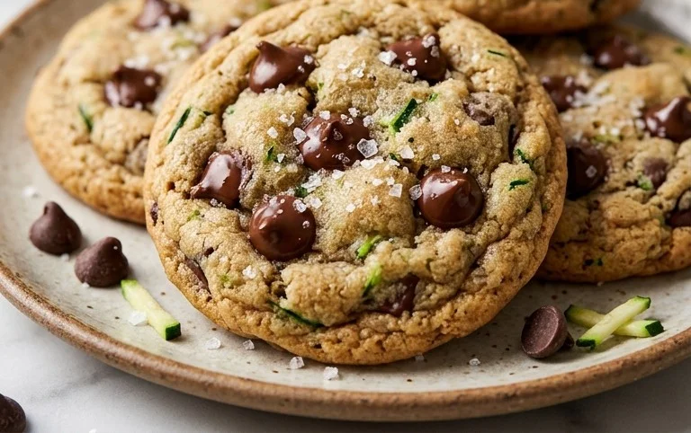 Zucchini Chocolate Chip Cookies