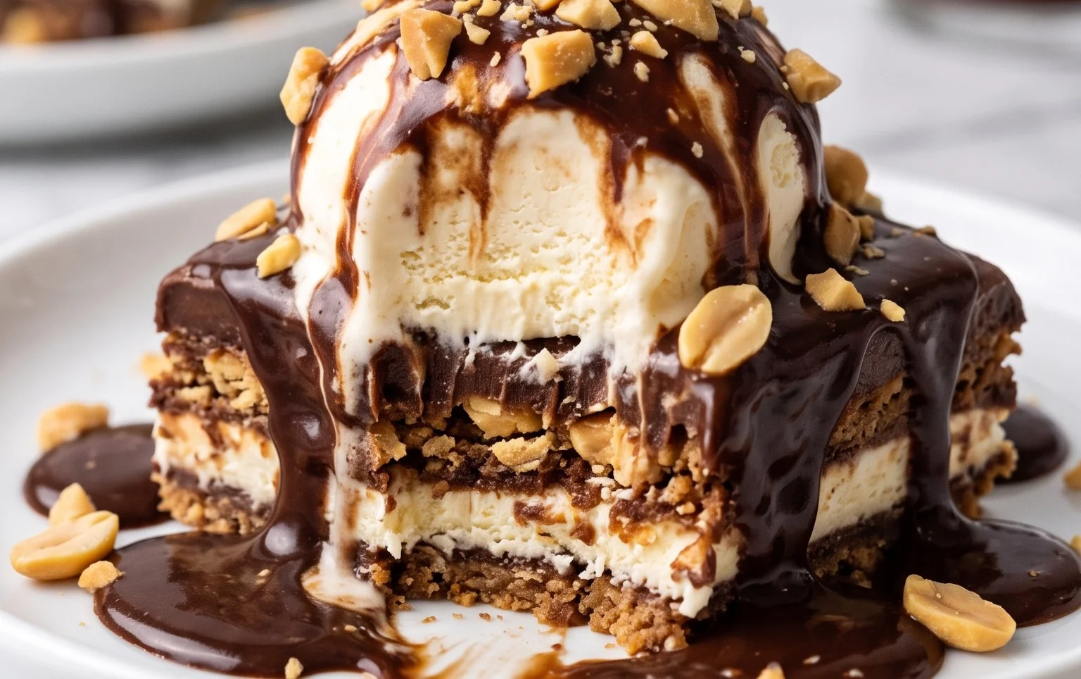 Buster Bar Ice Cream Dessert