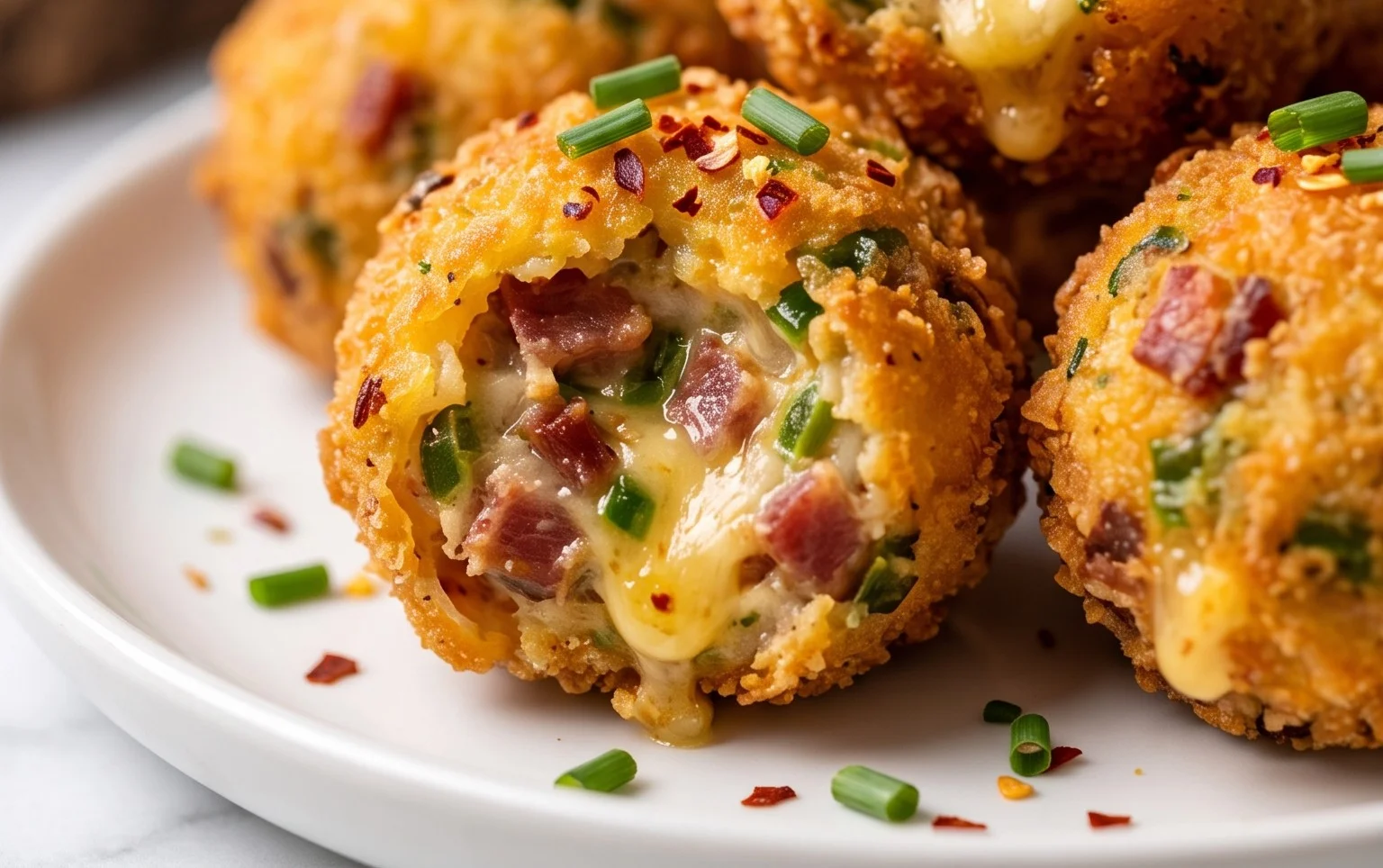 Beef Bacon Jalapeño Popper Cheese Balls