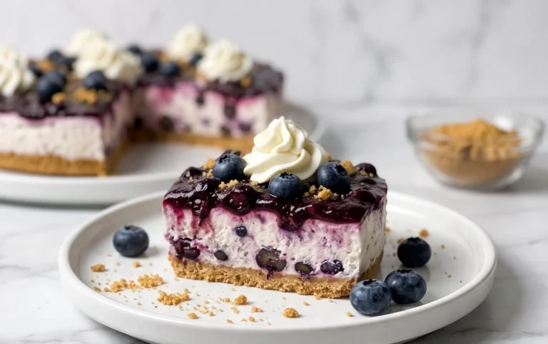 No-Bake Blueberry Yum Yum