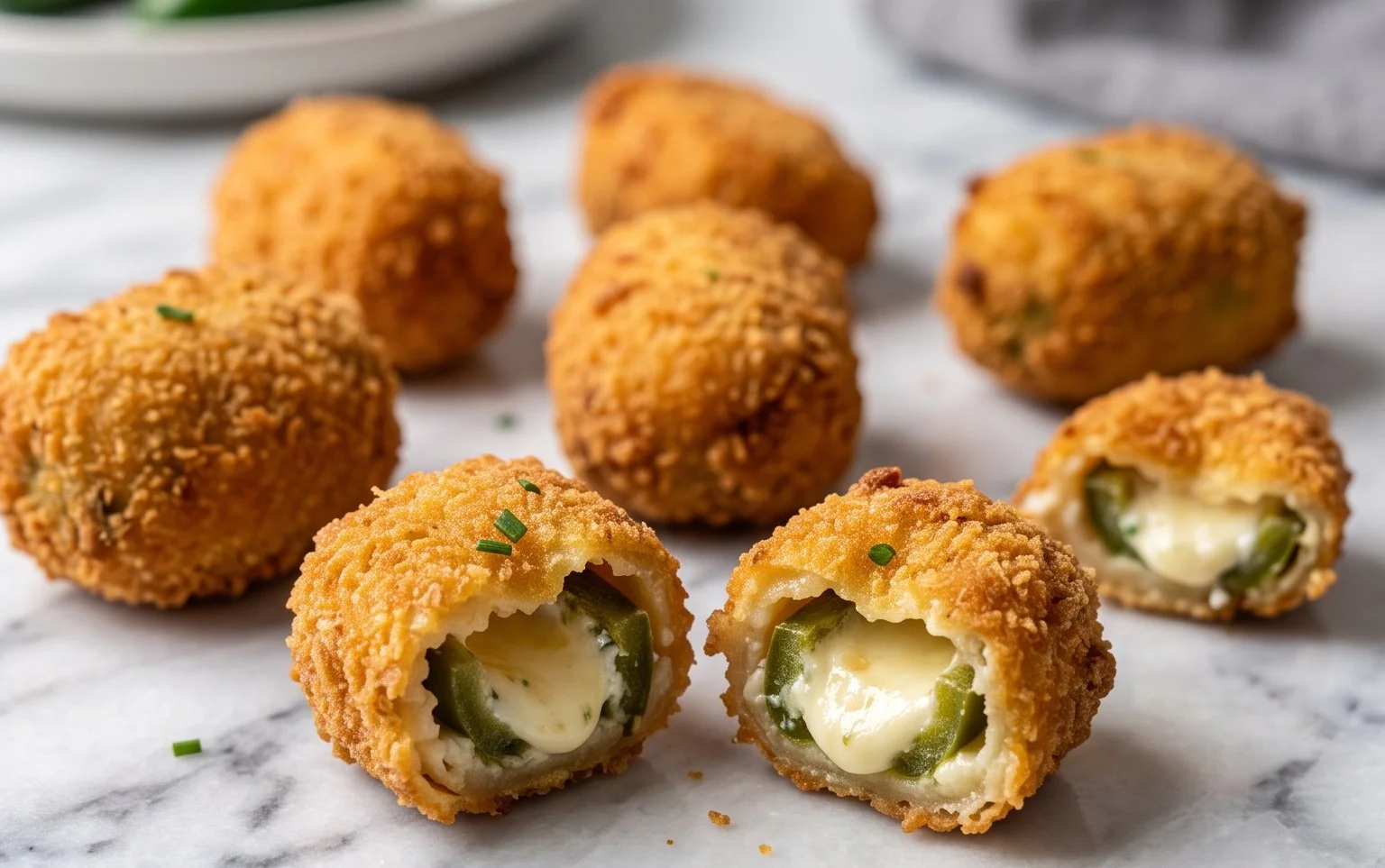 Fried Jalapeno Popper Bites