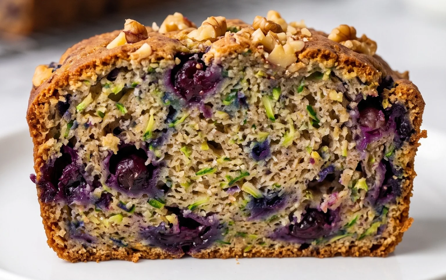Blueberry Zucchini Bread