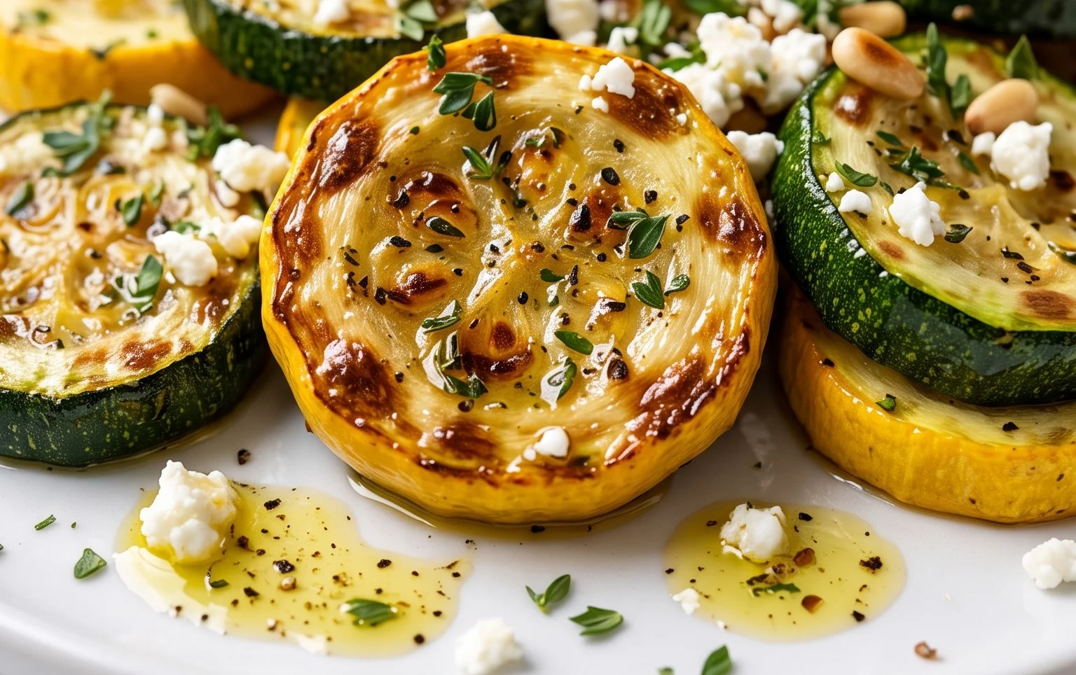 Roasted Summer Squash