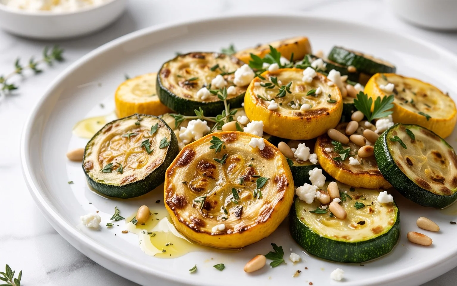 Roasted Summer Squash