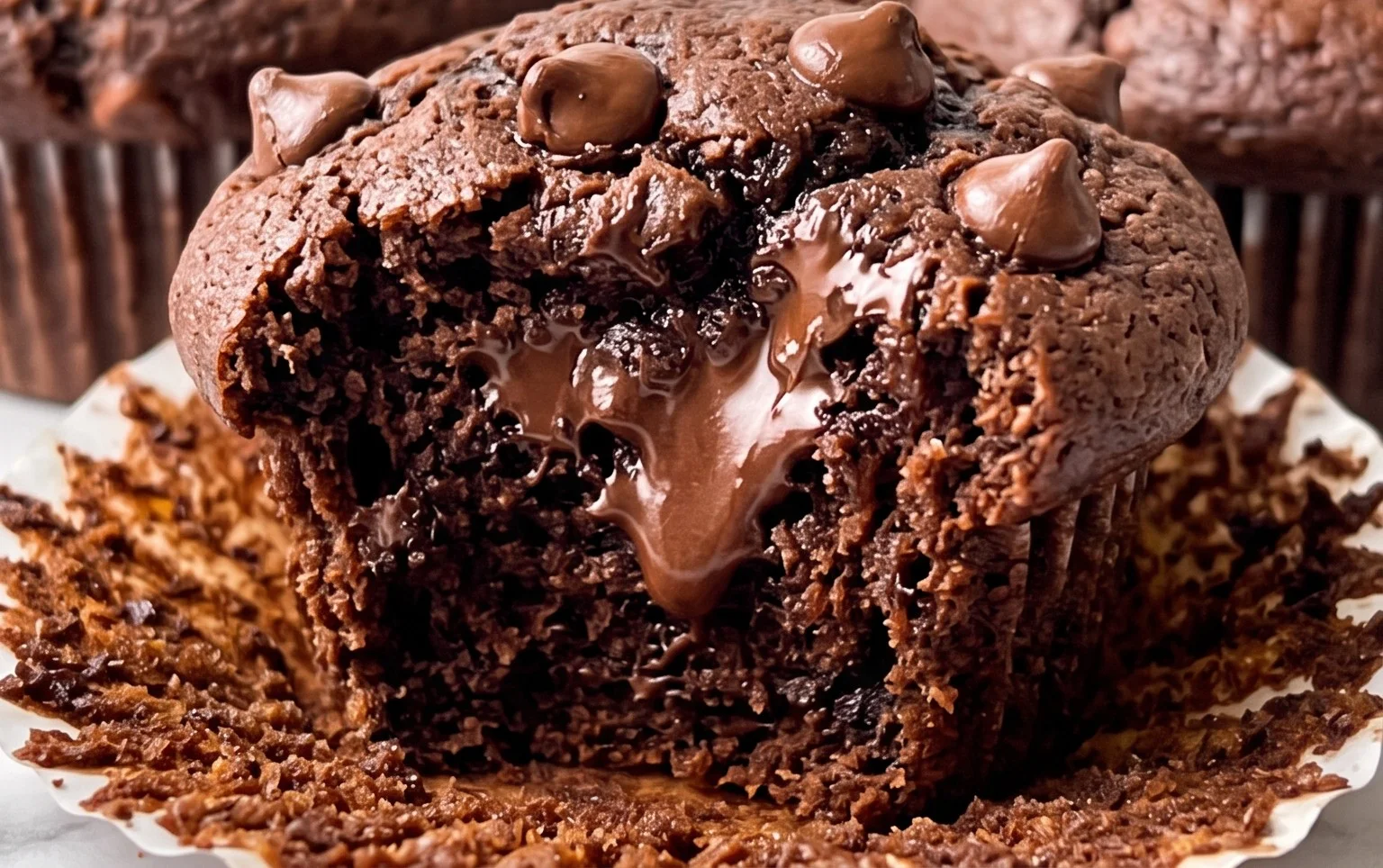 Double Chocolate Muffins
