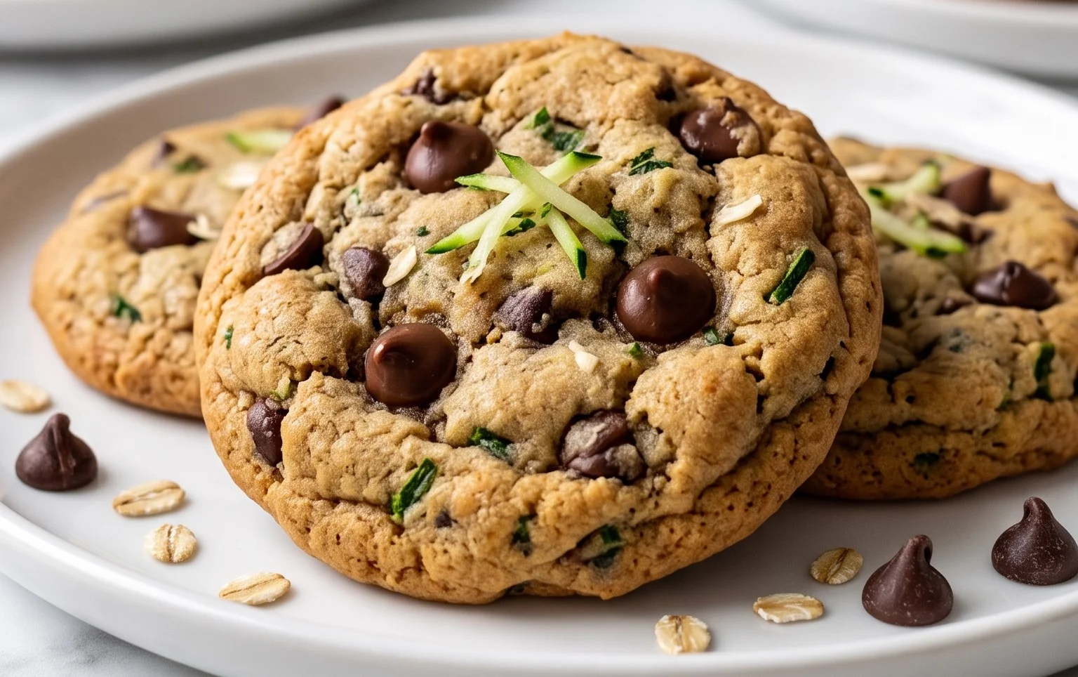 Chocolate Chip Zucchini Cookies