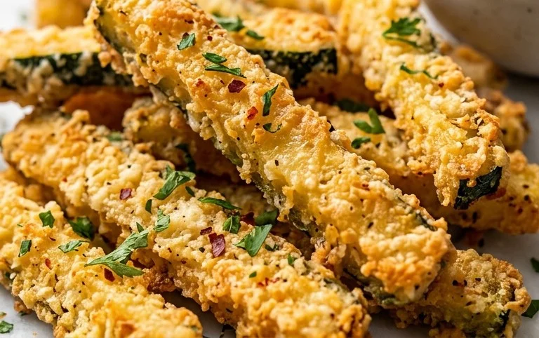 Baked Parmesan Zucchini Fries
