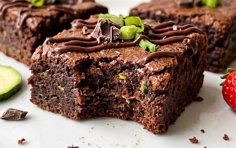 Secretly Healthy Zucchini Brownies