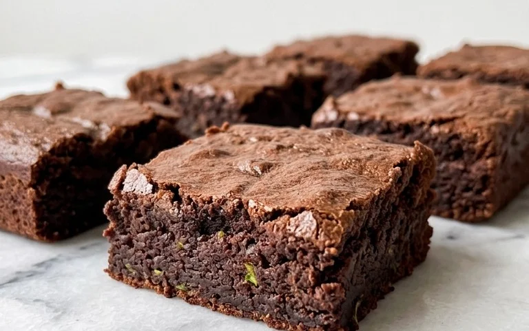 Secretly Healthy Zucchini Brownies